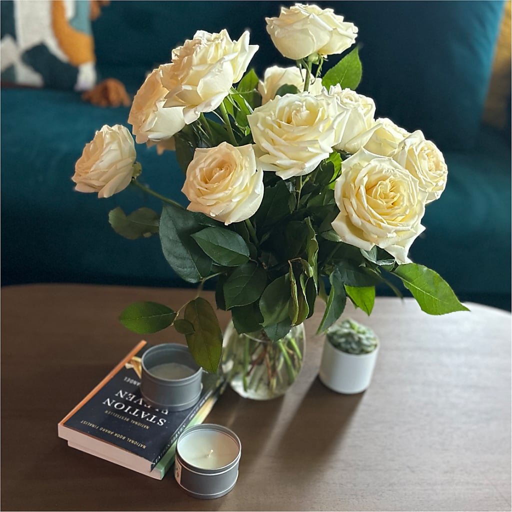 Long Stem Yellow Rose Bouquet – VERL'S CREATION FLORIST, Dallas TX