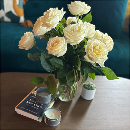 Long Stem Yellow Rose Bouquet – VERL'S CREATION FLORIST, Dallas TX