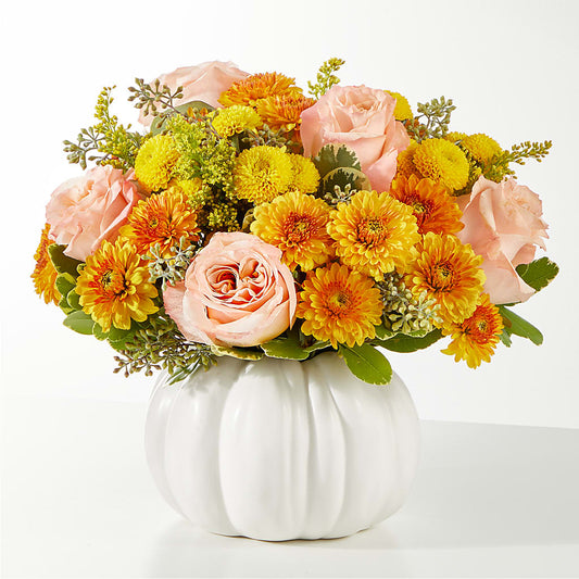 Peachy Pumpkin – VERL'S CREATION FLORIST, Dallas TX