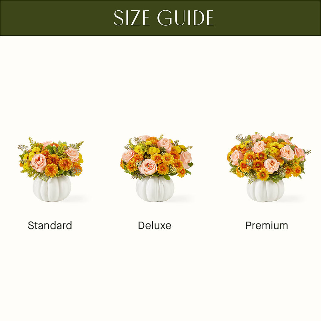 Peachy Pumpkin – VERL'S CREATION FLORIST, Dallas TX