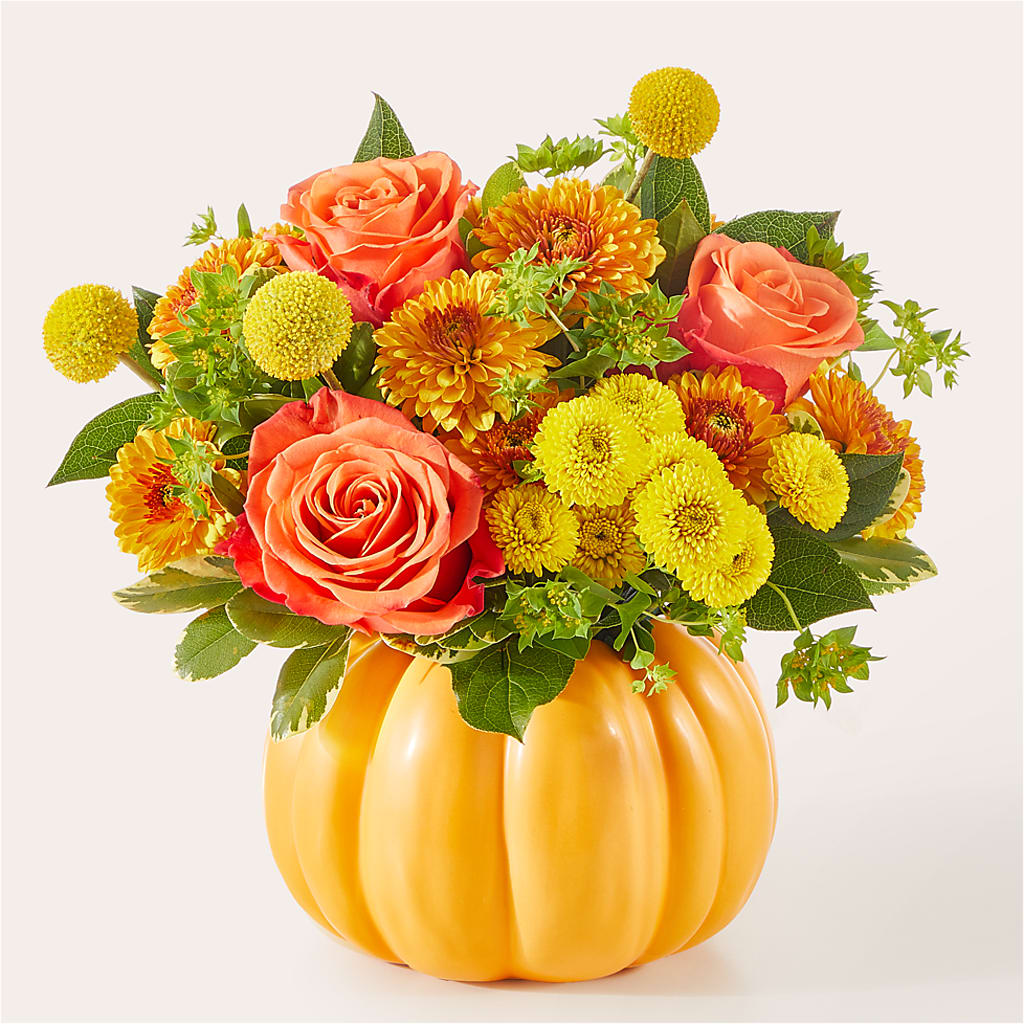 Gourdgeous Pumpkin – VERL'S CREATION FLORIST, Dallas TX