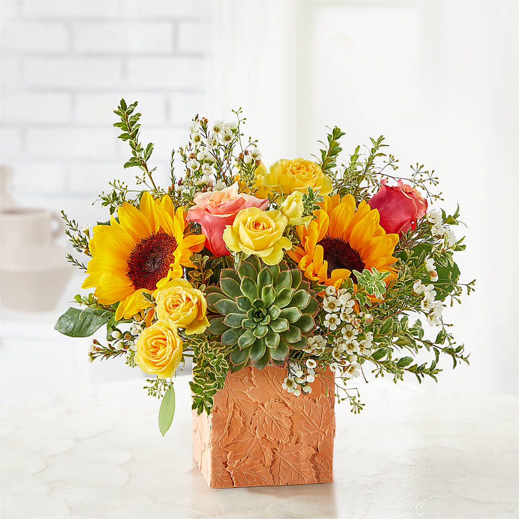Sunflower Season Bouquet – VERL'S CREATION FLORIST, Dallas TX