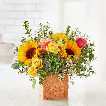Sunflower Season Bouquet – VERL'S CREATION FLORIST, Dallas TX
