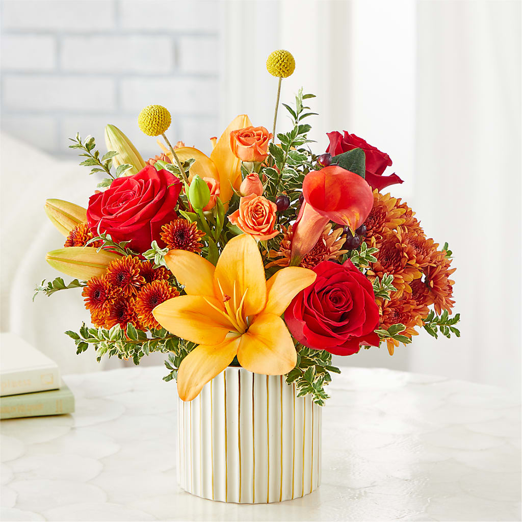 Scarlet Skies Bouquet – VERL'S CREATION FLORIST, Dallas TX