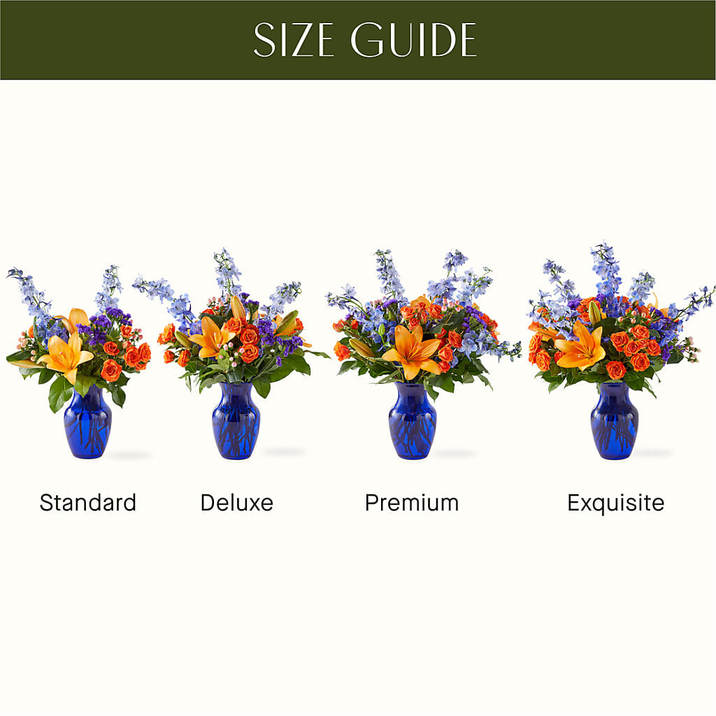 Radiant Citrus Bouquet – VERL'S CREATION FLORIST, Dallas TX