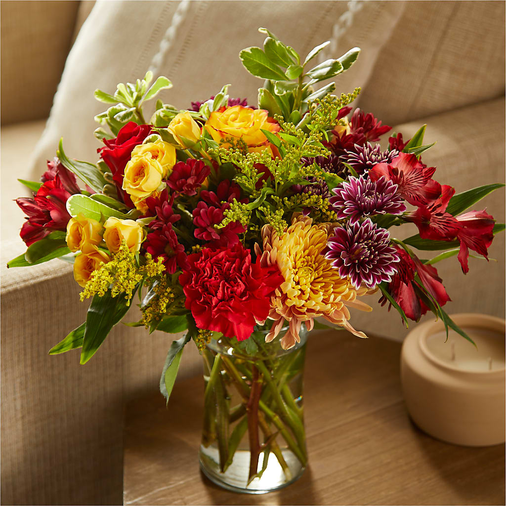 Fall Delight – A Florist Original – VERL'S CREATION FLORIST, Dallas TX