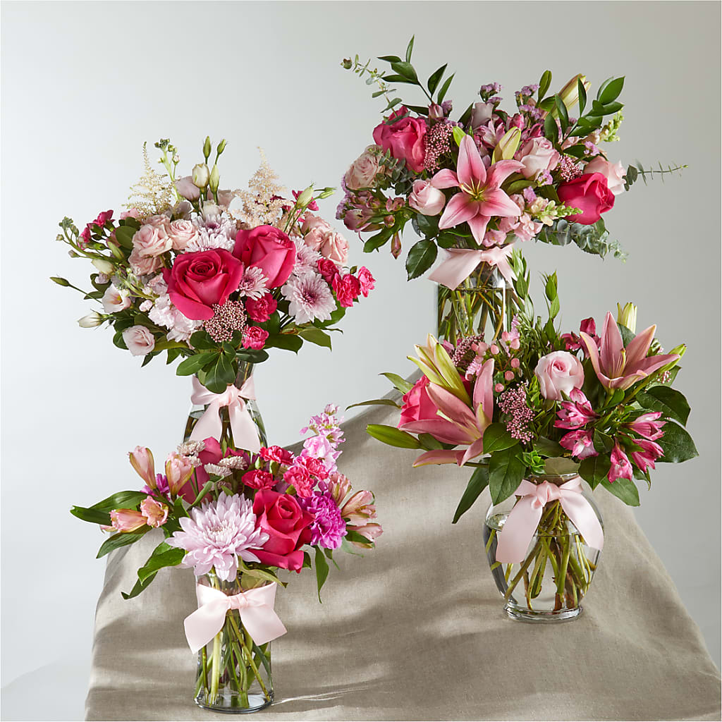 Pink Ribbon - A Florist Original – VERL'S CREATION FLORIST, Dallas TX