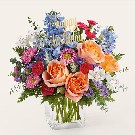 Birthday Bash Bouquet – VERL'S CREATION FLORIST, Dallas TX