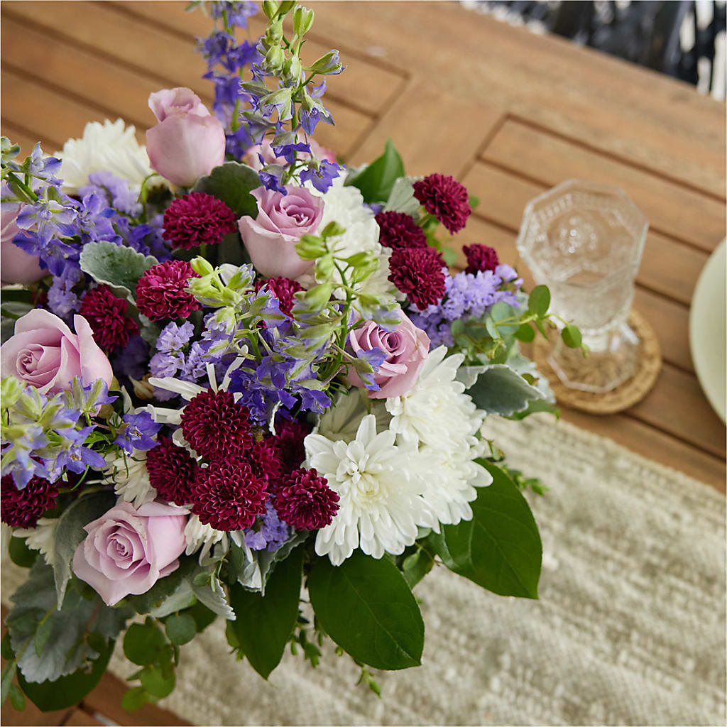 Violet Frost Bouquet – VERL'S CREATION FLORIST, Dallas TX