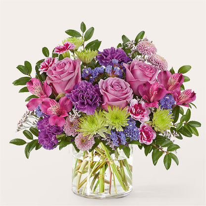 Glass Half Full Bouquet – VERL'S CREATION FLORIST, Dallas TX