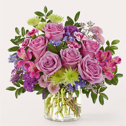 Glass Half Full Bouquet – VERL'S CREATION FLORIST, Dallas TX