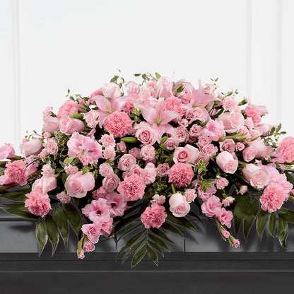 Garden of Comfort Casket Spray (Standard) – VERL'S CREATION FLORIST, Dallas TX