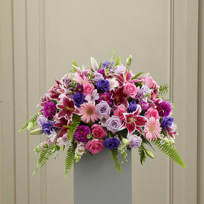 Fare Thee Well Pedestal – VERL'S CREATION FLORIST, Dallas TX