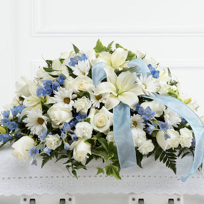 Tender Treasure Casket Spray – VERL'S CREATION FLORIST, Dallas TX
