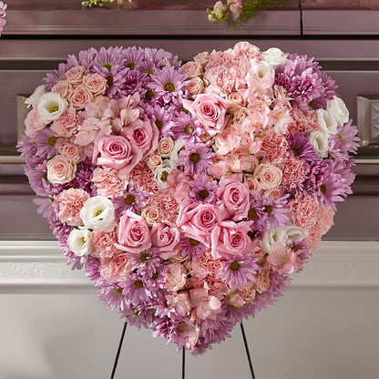 Heaven's Light Heart – VERL'S CREATION FLORIST, Dallas TX