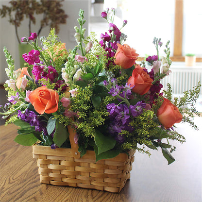 Garden of Life Basket – VERL'S CREATION FLORIST, Dallas TX
