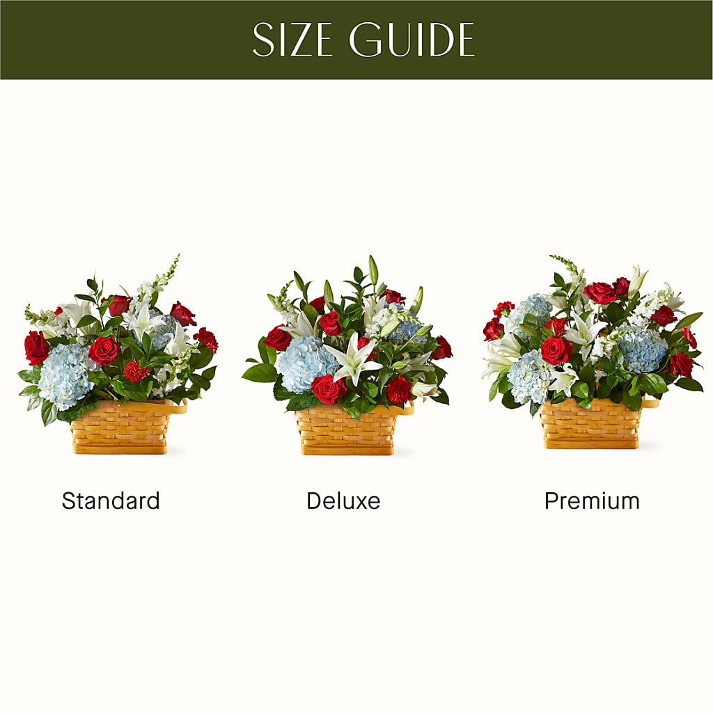 Greater Glory Basket – VERL'S CREATION FLORIST, Dallas TX