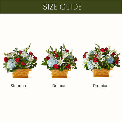 Greater Glory Basket – VERL'S CREATION FLORIST, Dallas TX
