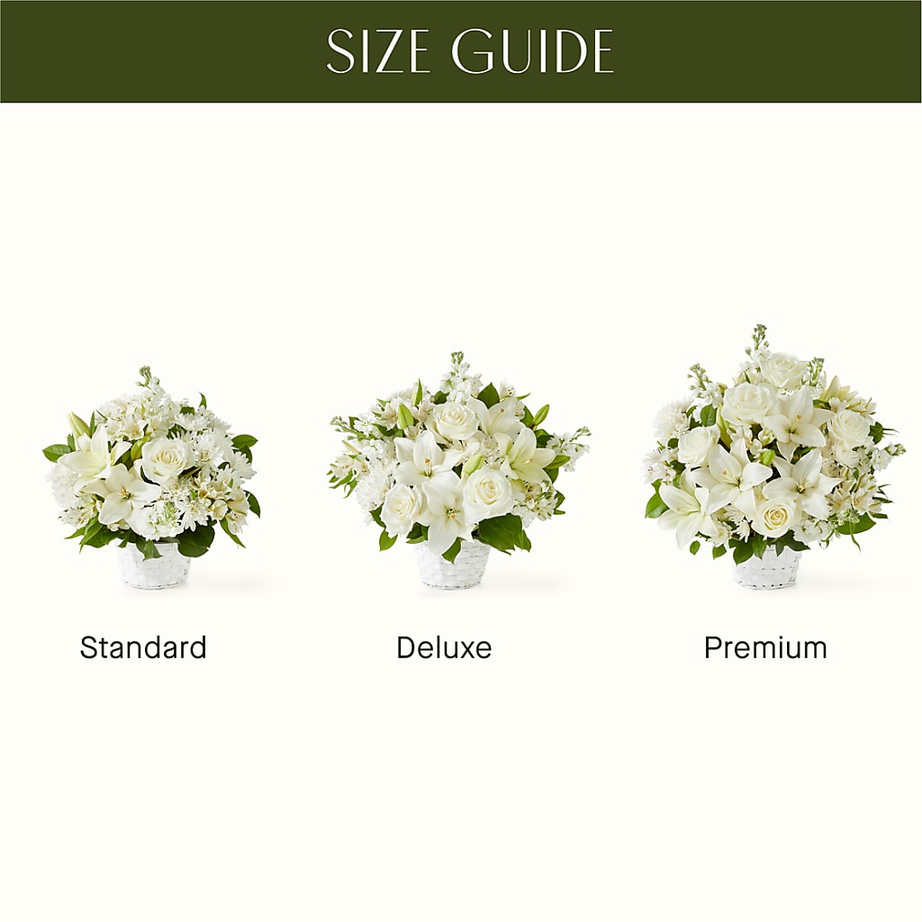 Peaceful Reflections Arrangement – VERL'S CREATION FLORIST, Dallas TX