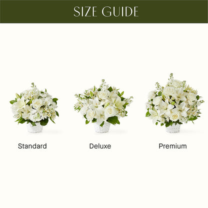 Peaceful Reflections Arrangement – VERL'S CREATION FLORIST, Dallas TX