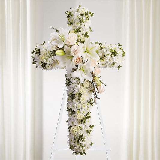 Spiritual Guidance Standing Spray – VERL'S CREATION FLORIST, Dallas TX