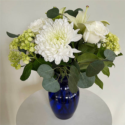Snowy Dreams Bouquet – VERL'S CREATION FLORIST, Dallas TX