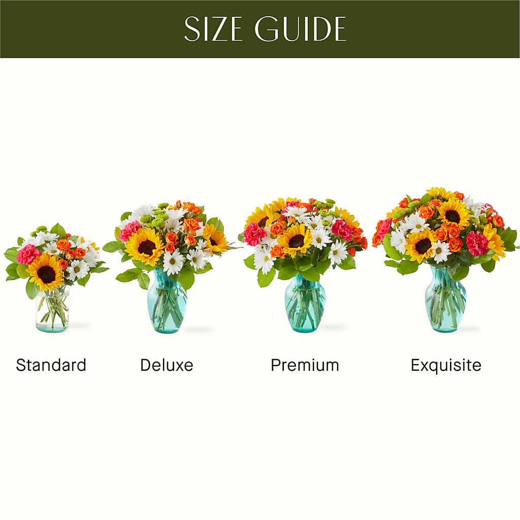 Sun-drenched Blooms Bouquet – VERL'S CREATION FLORIST, Dallas TX