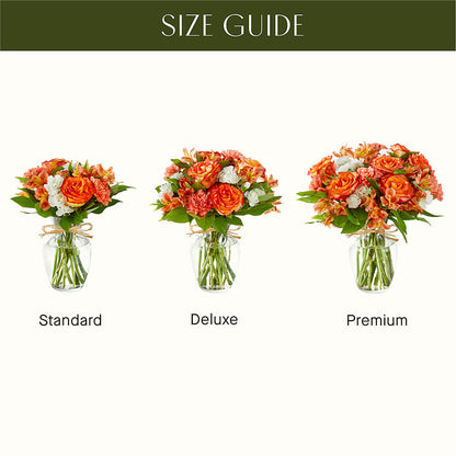 Apricot Glow Bouquet – VERL'S CREATION FLORIST, Dallas TX