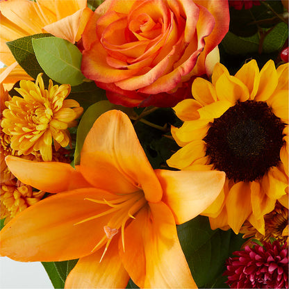 Grateful Centerpiece – VERL'S CREATION FLORIST, Dallas TX