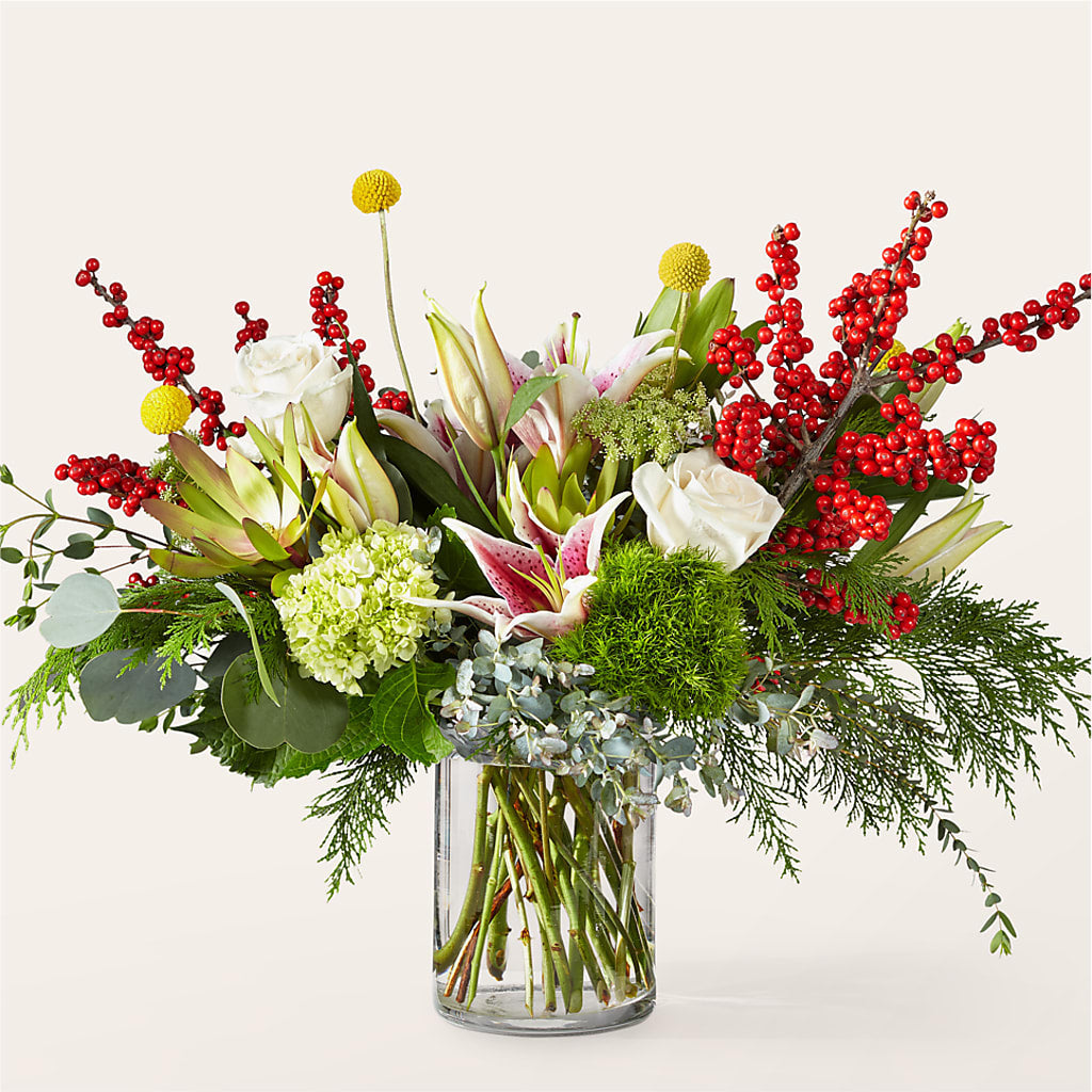Berry & Bright Bouquet – VERL'S CREATION FLORIST, Dallas TX