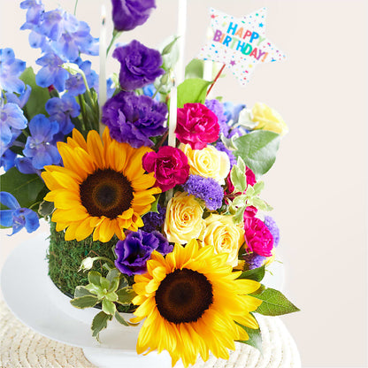 Star of the Day Floral Cake – VERL'S CREATION FLORIST, Dallas TX