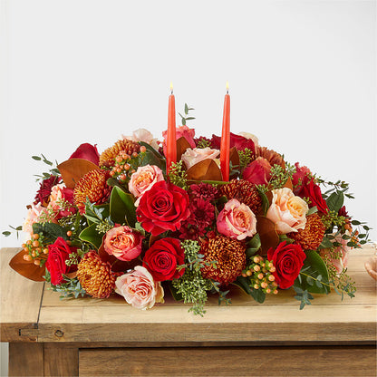Gather Near Centerpiece – VERL'S CREATION FLORIST, Dallas TX
