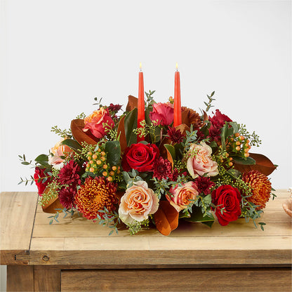 Gather Near Centerpiece – VERL'S CREATION FLORIST, Dallas TX