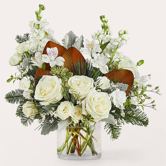 Fresh Snowfall Bouquet – VERL'S CREATION FLORIST, Dallas TX