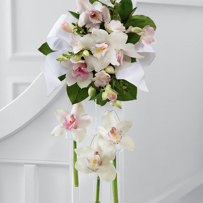 Perfect Entrance Pew Arrangement – VERL'S CREATION FLORIST, Dallas TX