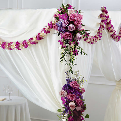 Color & Light Chuppah Decor – VERL'S CREATION FLORIST, Dallas TX