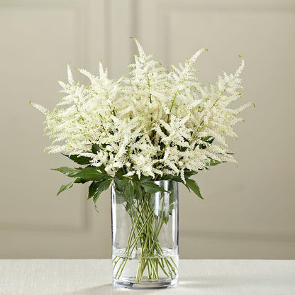 White Astilbe Bouquet – VERL'S CREATION FLORIST, Dallas TX