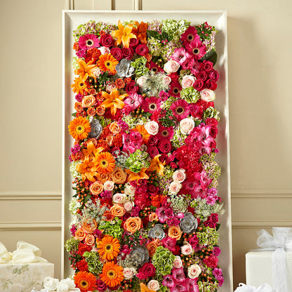 Fresh Picked Floral Wall – VERL'S CREATION FLORIST, Dallas TX